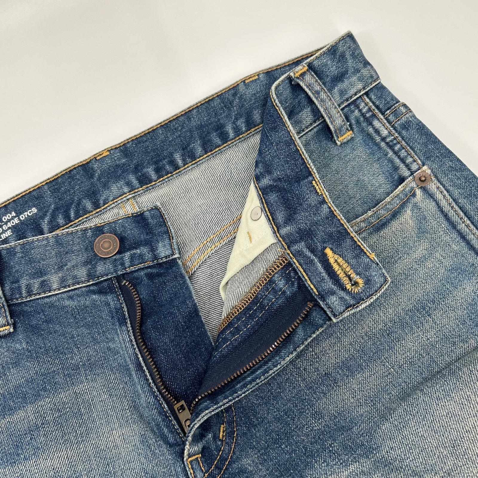 CELINE セリーヌ インディゴ N120 640E 07CS コットン デニムパンツ ボトムス