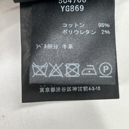 504706 YG869 ﾌﾞﾗｯｸ ｺｯﾄﾝ ﾃﾞﾆﾑﾊﾟﾝﾂ ボトムス 29 メンズ