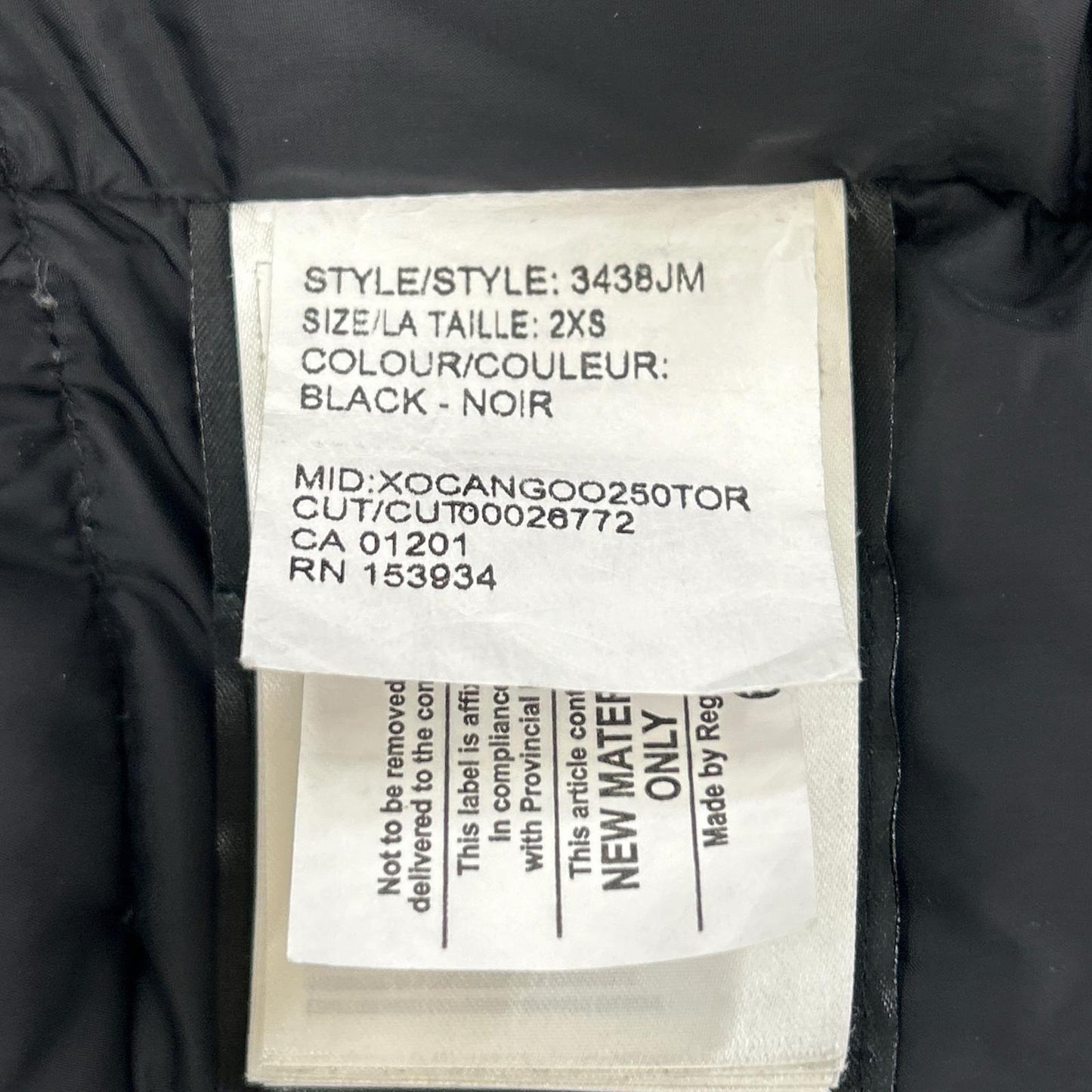 CANADA GOOSE Canada Goose [Domestic Regular (Co., Ltd.) Sazaby League] 3438JM Jasper Parka Down Jacket Jacket