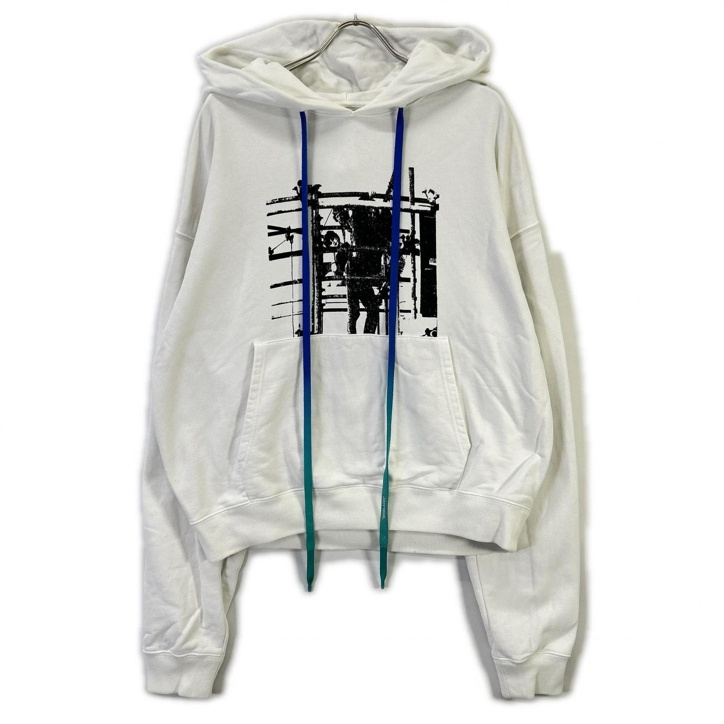 OFF-WHITE オフホワイト OMBB037F19E30007 19AW ホワイト Scaffolding Over Hoodie トップス