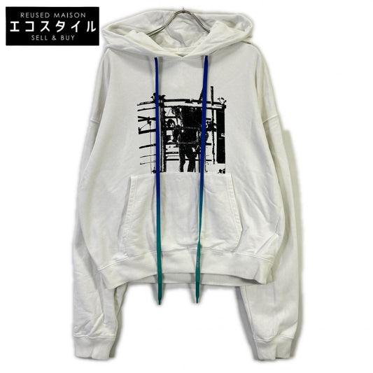 OFF-WHITE オフホワイト OMBB037F19E30007 19AW ホワイト Scaffolding Over Hoodie トップス