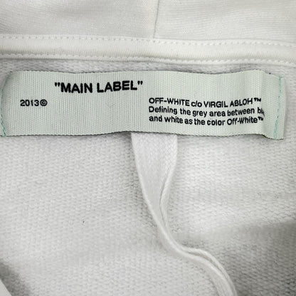 OFF-WHITE オフホワイト OMBB037F19E30007 19AW ホワイト Scaffolding Over Hoodie トップス