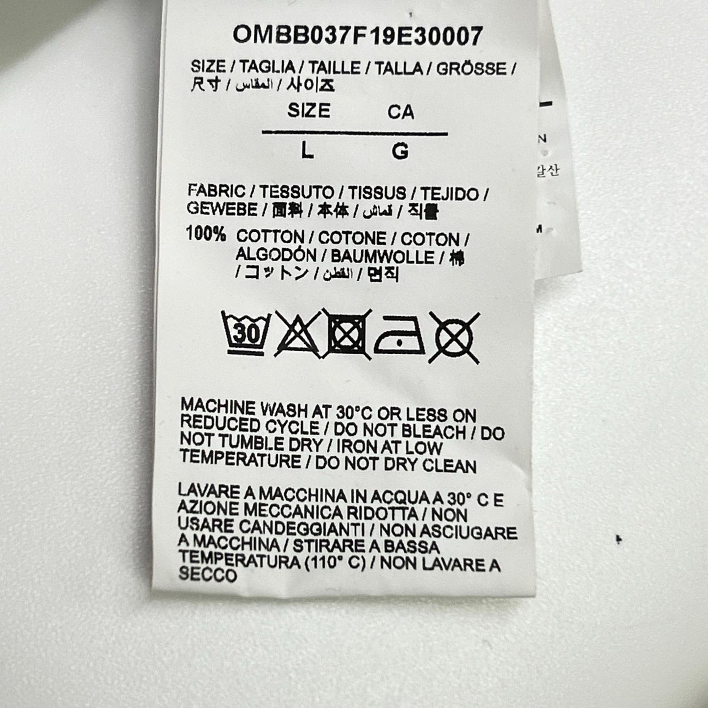 OFF-WHITE オフホワイト OMBB037F19E30007 19AW ホワイト Scaffolding Over Hoodie トップス