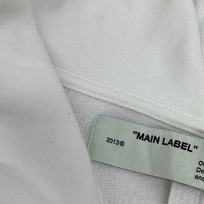 OFF-WHITE オフホワイト OMBB037F19E30007 19AW ホワイト Scaffolding Over Hoodie トップス