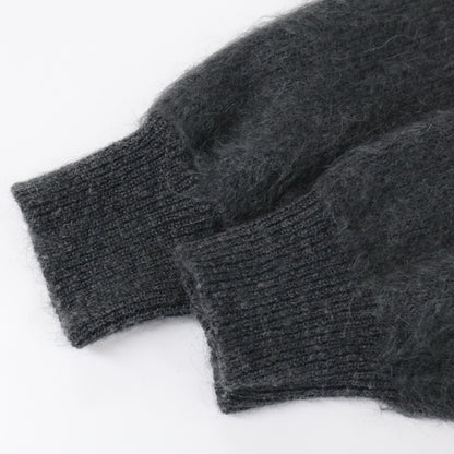 FENDI 【Domestic / 23SS】FZX091 APJJ Mohair Blend Crew Neck Knit Sweater Top