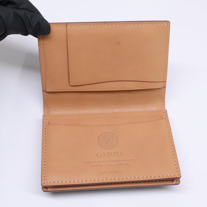 GANZO ガンゾ CORDOVAN コードバン 通しマチ名刺入れ カードケース