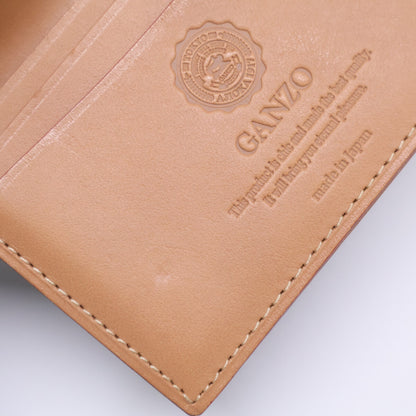 GANZO ガンゾ CORDOVAN コードバン 通しマチ名刺入れ カードケース