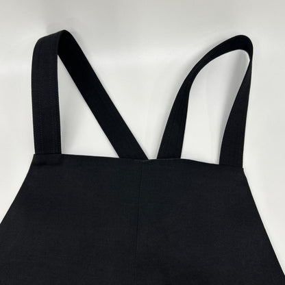 1er Arrondissement プルミエ アロンディスモン B1043AFA021 24AW ブラック ツイルサロペット