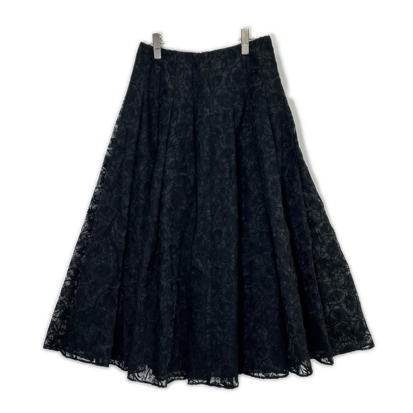 1er Arrondissement B1034AFS028 black lace skirt skirt