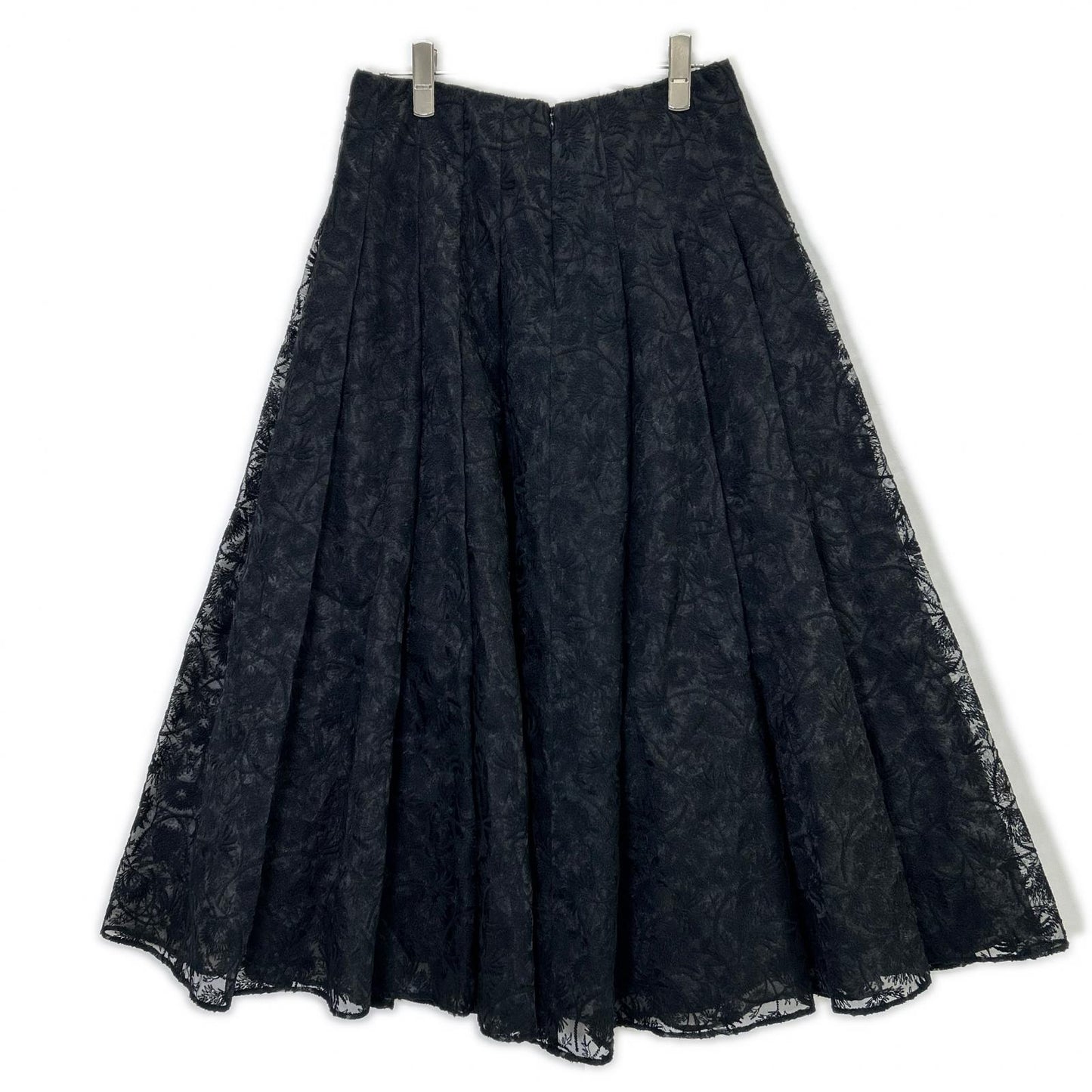 1er Arrondissement B1034AFS028 black lace skirt skirt