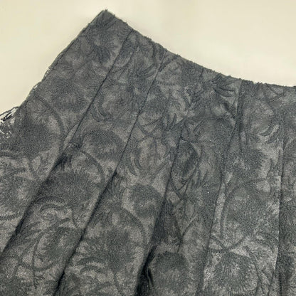 1er Arrondissement B1034AFS028 black lace skirt skirt