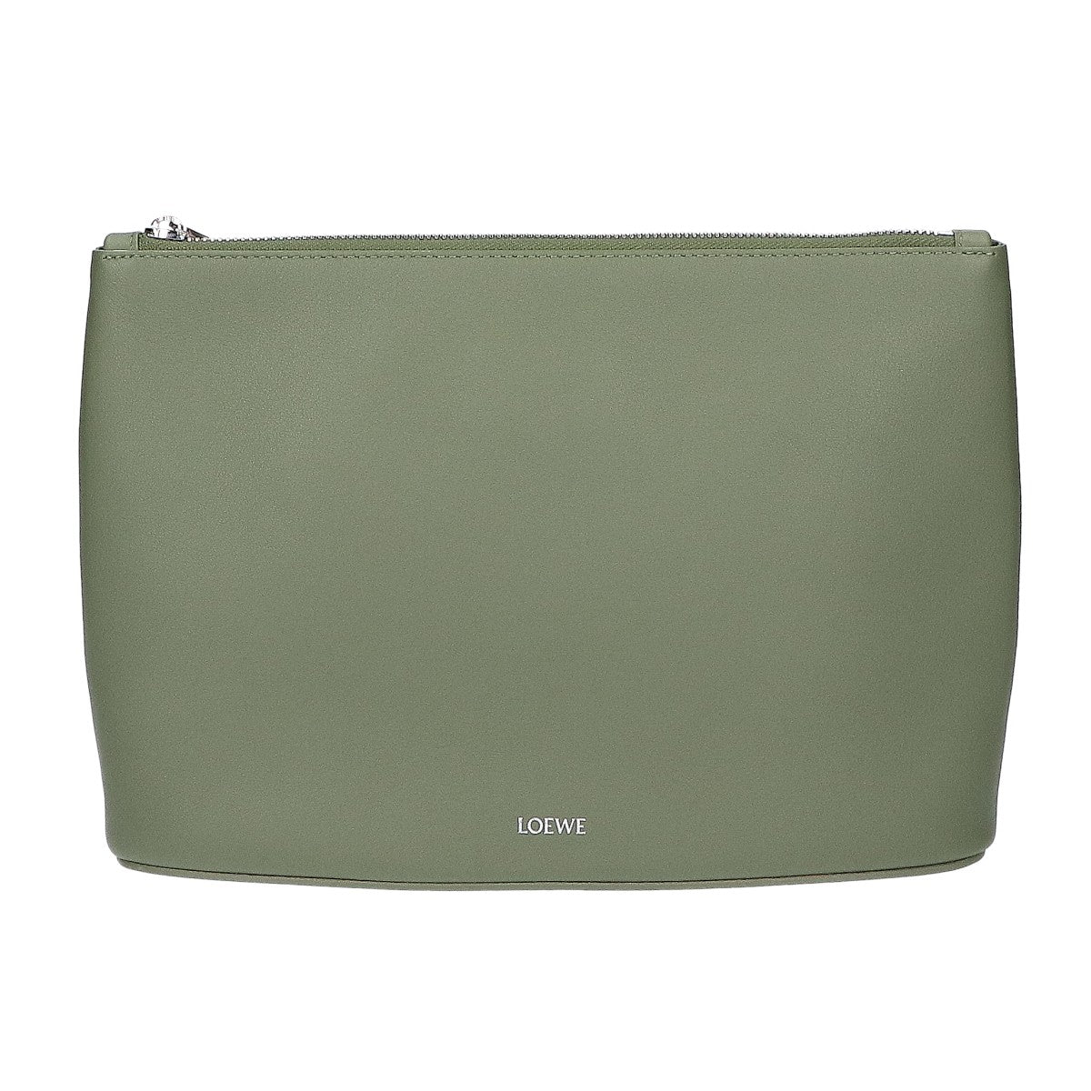 新品同様 Q730C63X01 OBLONG POUCH オブロング ポーチ プレーンレザー セカンドバッグ クラッチバッグ レディース