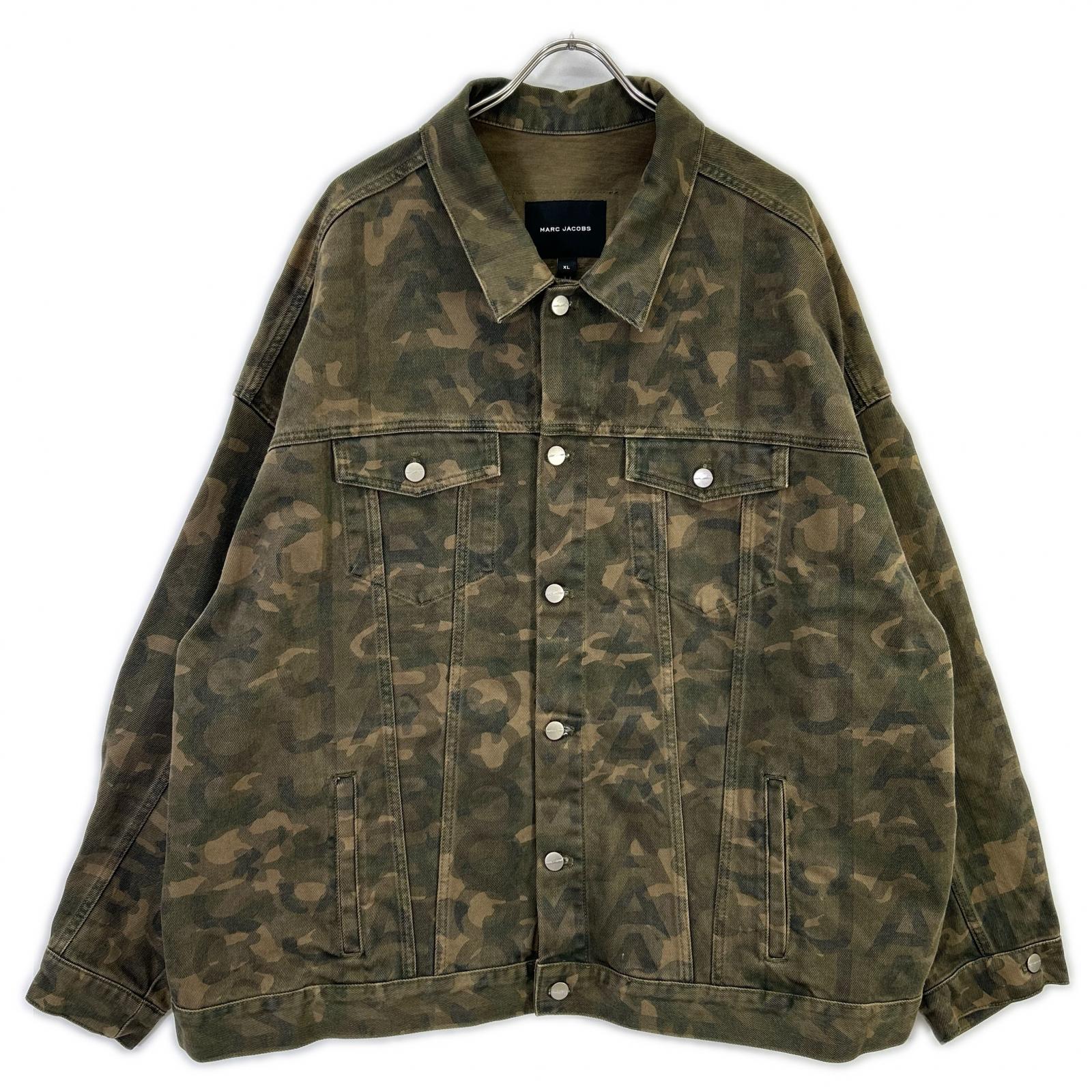 MARC JACOBS マーク ジェイコブス 2S4RJC005D07 カーキ カモフラ ビッグトラッカージャケット ジャケット