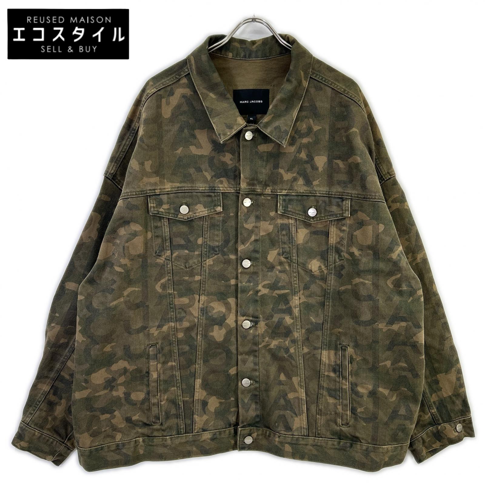 2S4RJC005D07 卡其色迷彩大款卡车司机夹克 夹克 XL 男式