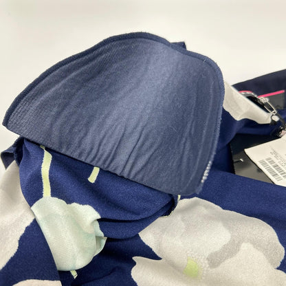 LEONARD レオナール 【FASHION】ネイビー カンカン素材 花柄総柄 トップス