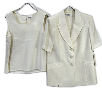 GIVENCHY ジバンシィ ホワイト 半袖シャツジャケット&トップス セット スーツ セットアップ