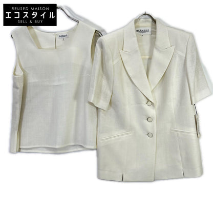 GIVENCHY ジバンシィ ホワイト 半袖シャツジャケット&トップス セット スーツ セットアップ