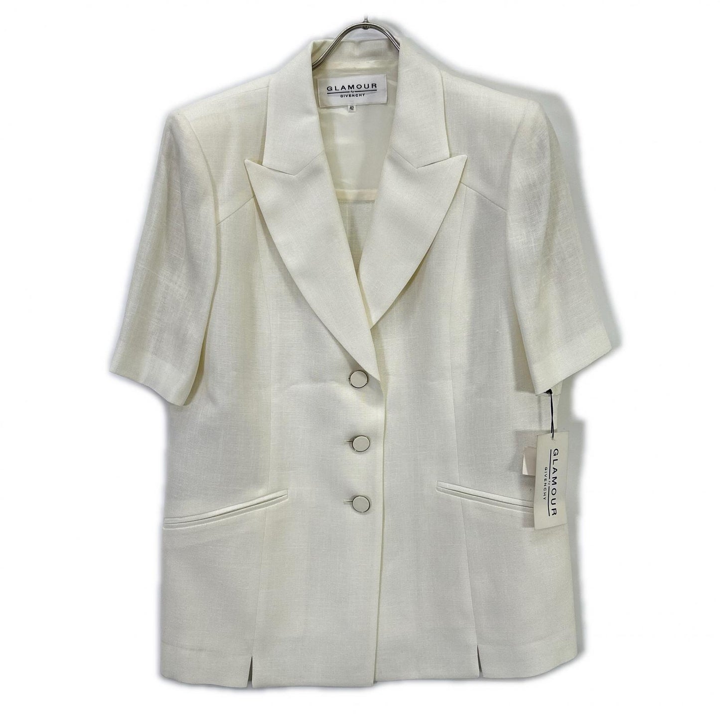 GIVENCHY ジバンシィ ホワイト 半袖シャツジャケット&トップス セット スーツ セットアップ