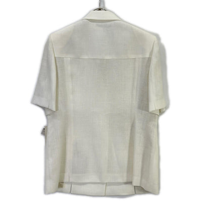 GIVENCHY ジバンシィ ホワイト 半袖シャツジャケット&トップス セット スーツ セットアップ
