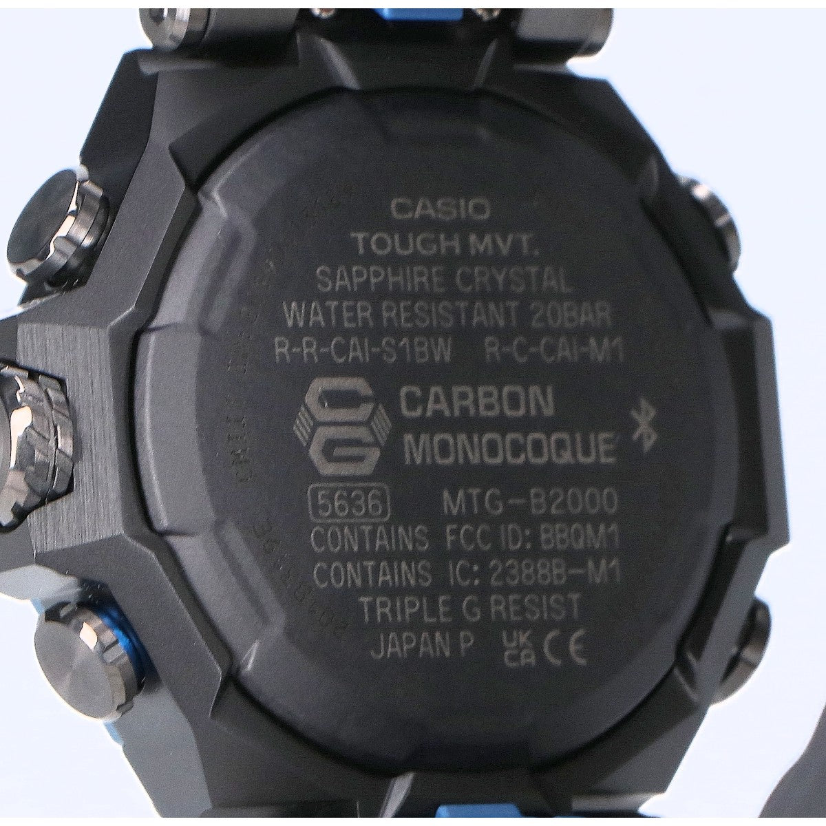 G-SHOCK ジーショック 【新品未使用】MTG-B2000B-1A2JF MT-G Bluetooth マルチバンド6 タフソーラー電波 腕時計