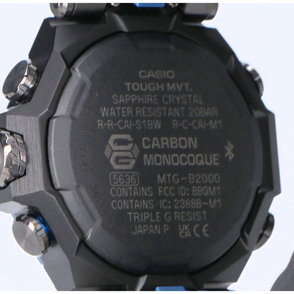 G-SHOCK ジーショック 【新品未使用】MTG-B2000B-1A2JF MT-G Bluetooth マルチバンド6 タフソーラー電波 腕時計