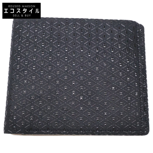 印傳屋 印傳屋 【美品】瓢箪 いほり ディアスキン 二つ折り財布 二つ折り財布（小銭入れあり）