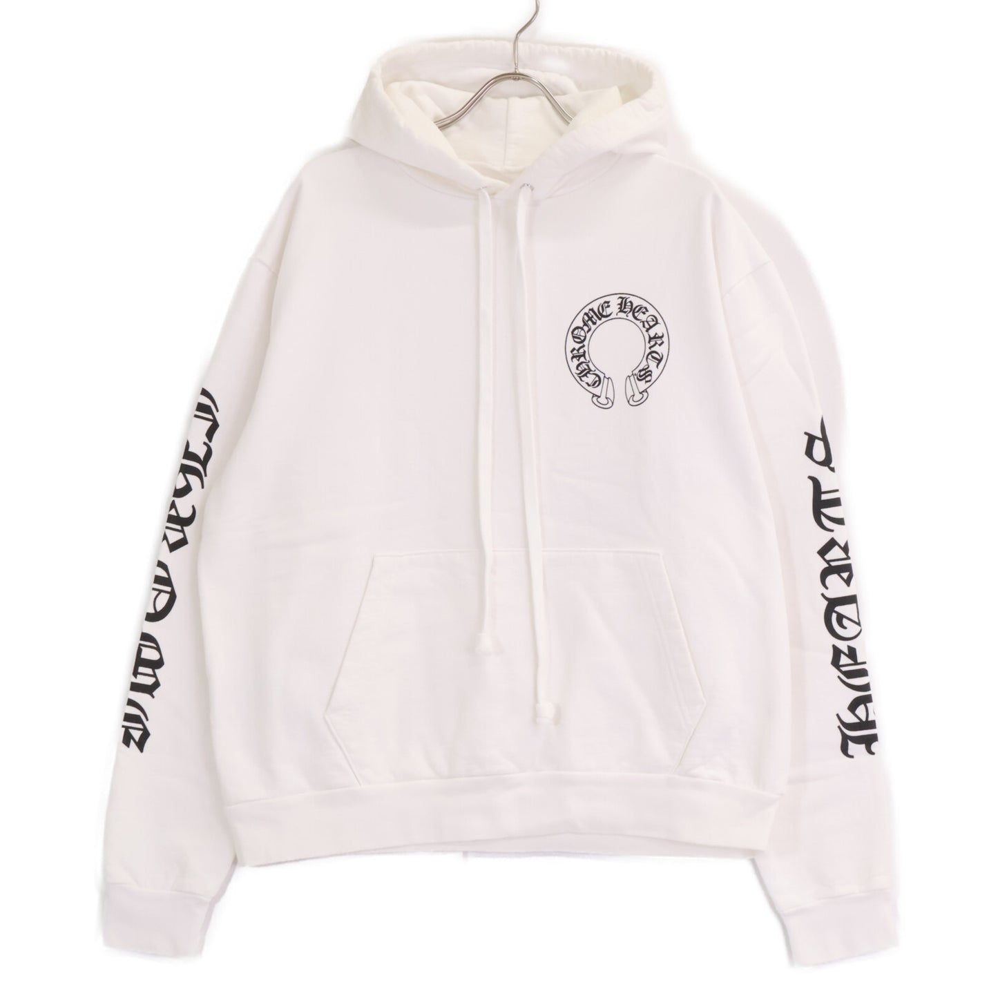 Chrome hearts クロムハーツ ｘMATTY BOY【国内正規】Chomper Horseshoe Hoodie ホースシュープリント プルオーバー パーカー トップス