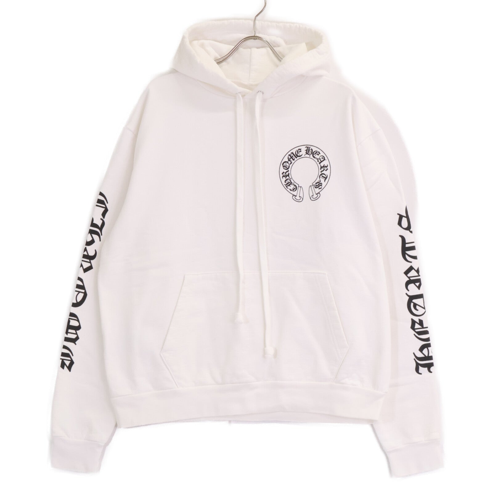 Chrome hearts クロムハーツ ｘMATTY BOY【国内正規】Chomper Horseshoe Hoodie ホースシュープリント プルオーバー パーカー トップス