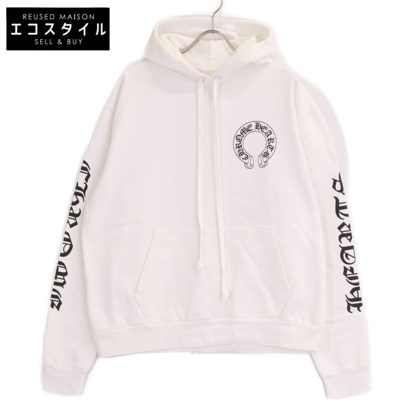 Chrome hearts クロムハーツ ｘMATTY BOY【国内正規】Chomper Horseshoe Hoodie ホースシュープリント プルオーバー パーカー トップス
