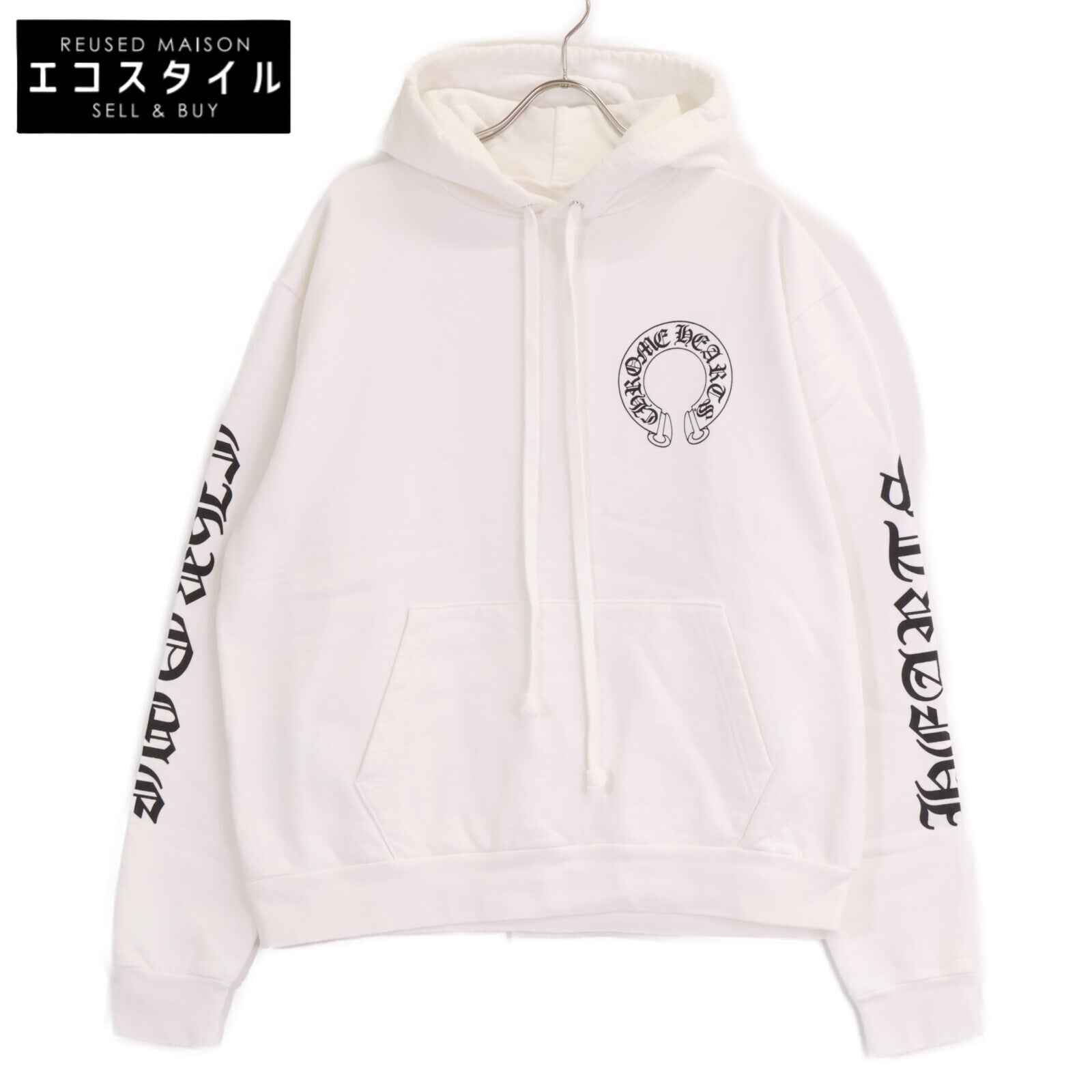 Chrome hearts クロムハーツ ｘMATTY BOY【国内正規】Chomper Horseshoe Hoodie ホースシュープリント プルオーバー パーカー トップス