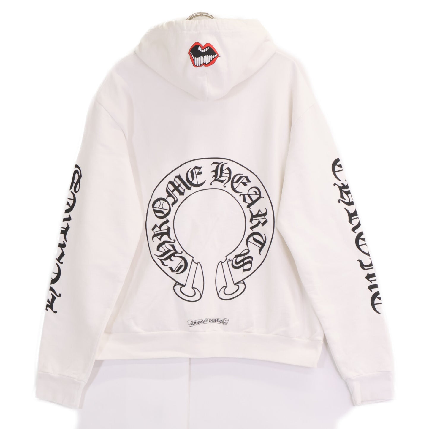 Chrome hearts クロムハーツ ｘMATTY BOY【国内正規】Chomper Horseshoe Hoodie ホースシュープリント プルオーバー パーカー トップス