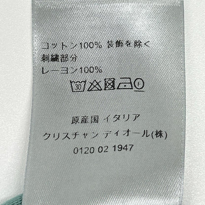 DIOR ディオール 943J605A0554 グリーン CDロゴ コットン Tシャツ トップス