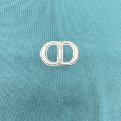 DIOR ディオール 943J605A0554 グリーン CDロゴ コットン Tシャツ トップス