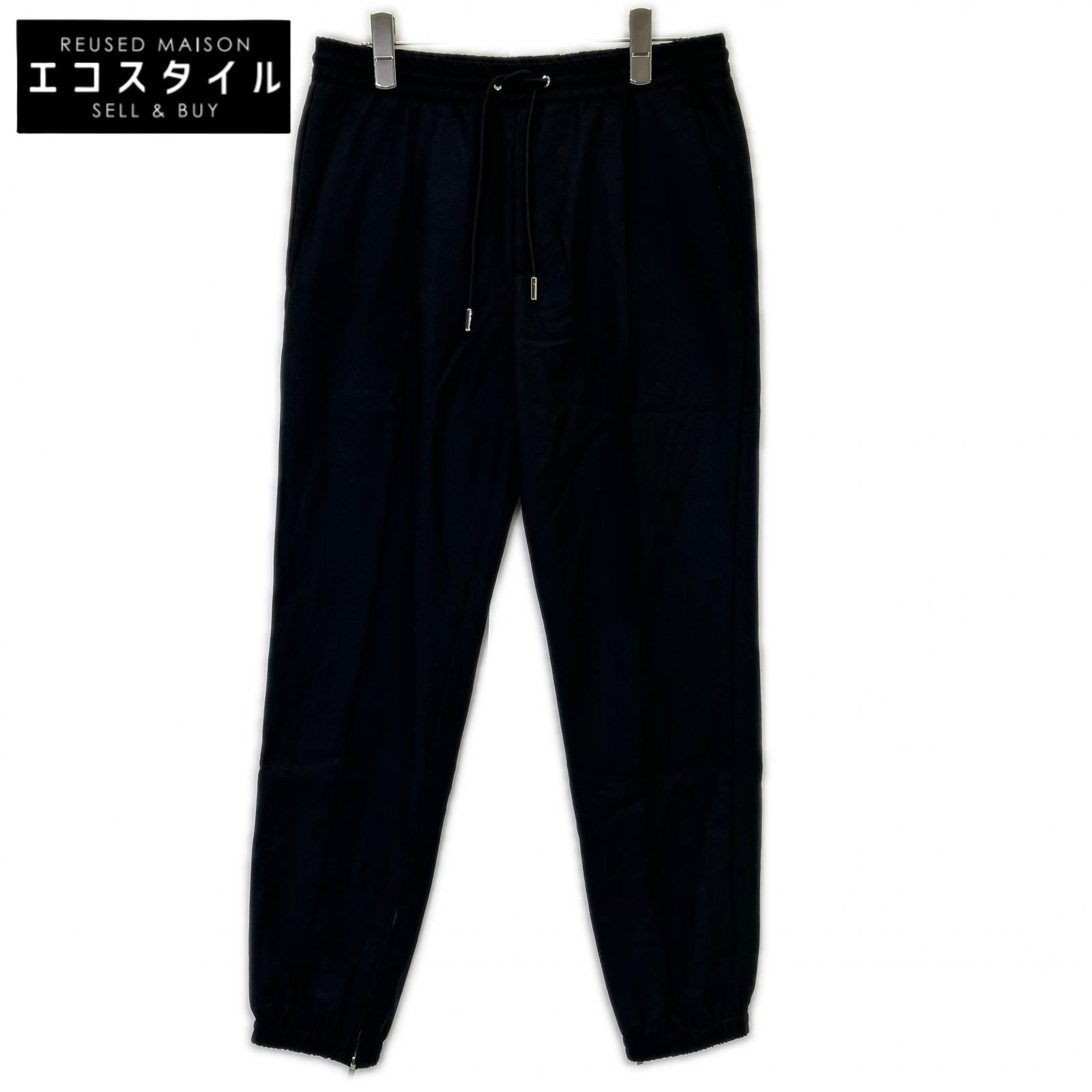 DIOR 迪奥 733C139E3226 黑色 经典款运动裤 下装