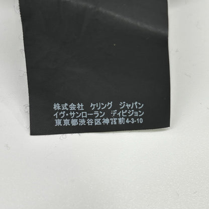 SAINT LAURENT PARIS サンローランパリ 17年 464581 ブラック ワンポイントロゴ パーカー トップス