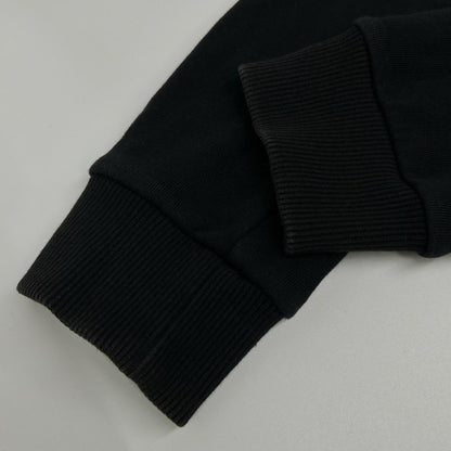 SAINT LAURENT PARIS サンローランパリ 17年 464581 ブラック ワンポイントロゴ パーカー トップス