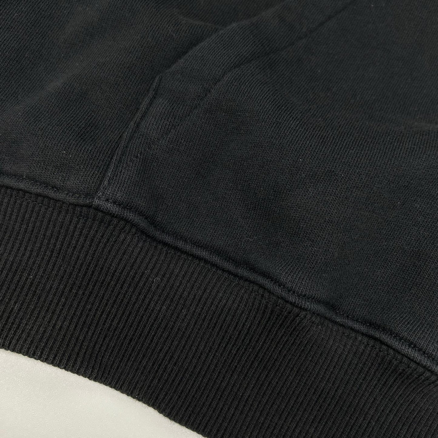 SAINT LAURENT PARIS サンローランパリ 17年 464581 ブラック ワンポイントロゴ パーカー トップス