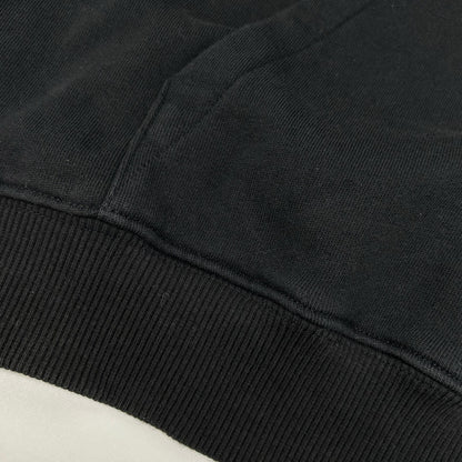 SAINT LAURENT PARIS サンローランパリ 17年 464581 ブラック ワンポイントロゴ パーカー トップス