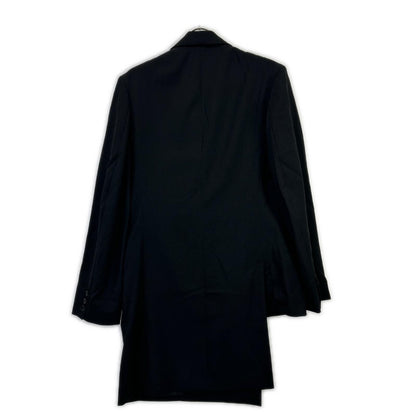 Ground Y グラウンドワイ GPーJ01ー100 ブラック WOOL GABARDINE ASYMMETRICAL JACKET アシメントリージャケット ジャケット