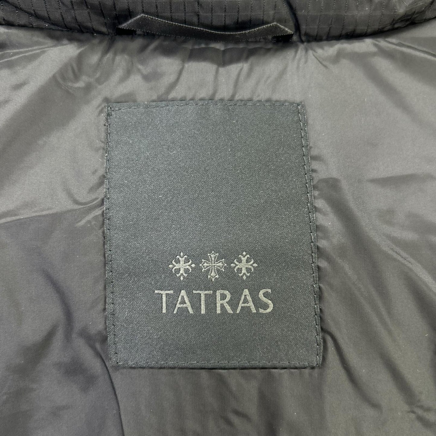TATRAS タトラス MTAT21A4782-D MELKO ブラック フーデッドダウンベスト サイズ2 ベスト
