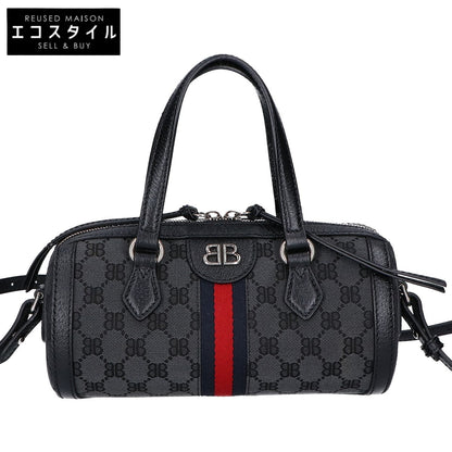x GUCCI 美品 680123 ハッカープロジェクト GGキャンバス スモール 2wayハンドバッグ ショルダーバッグ レディース
