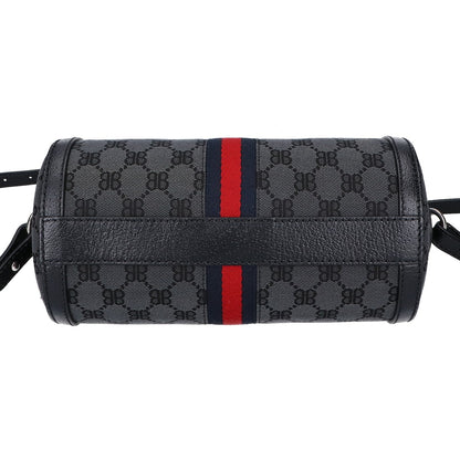 x GUCCI 美品 680123 ハッカープロジェクト GGキャンバス スモール 2wayハンドバッグ ショルダーバッグ レディース