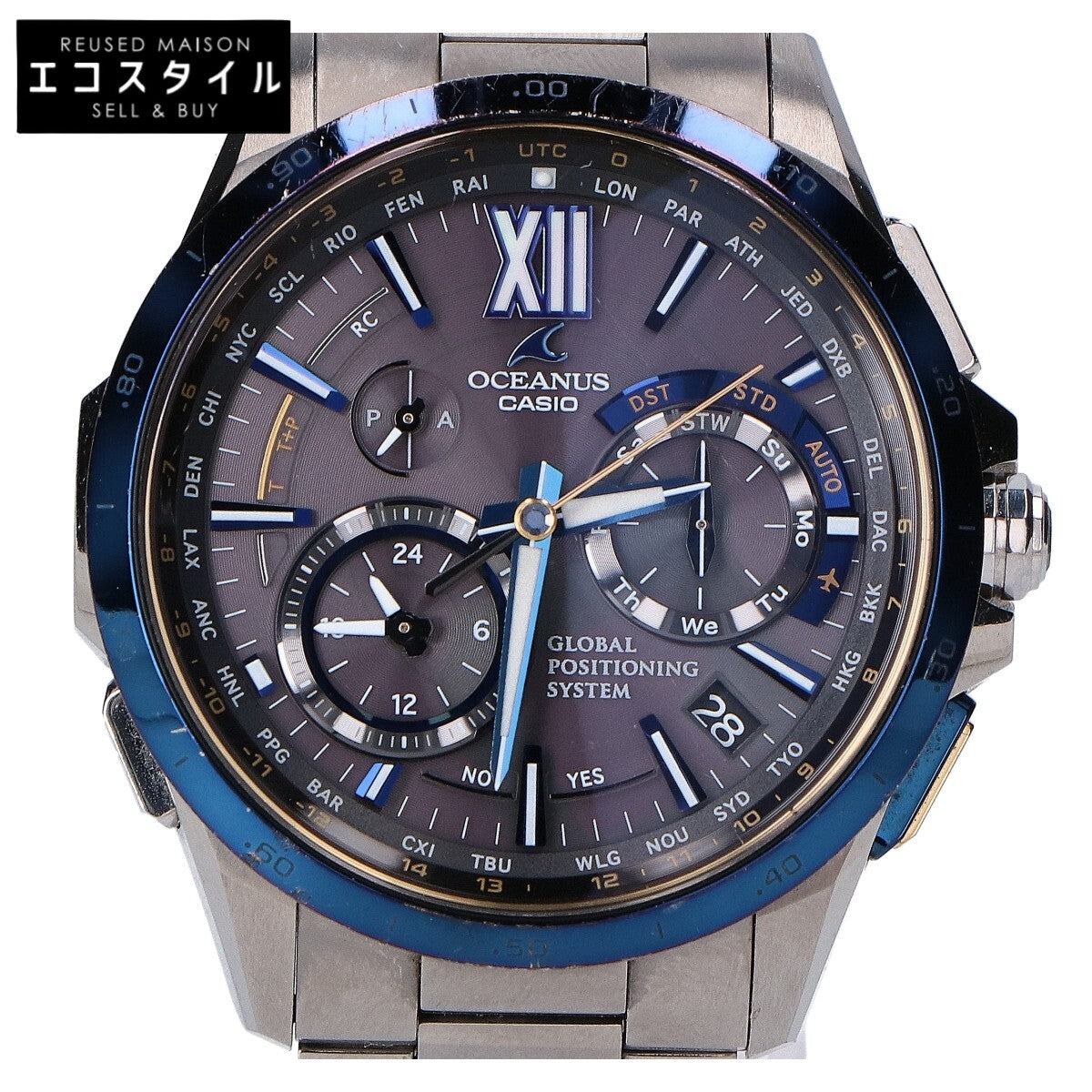 CASIO カシオ 【即決/2000本限定】OCW-G1000E-1AJF OCEANUS オシアナス マルチバンド6 タフソーラー電波 腕時計