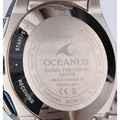 CASIO カシオ 【即決/2000本限定】OCW-G1000E-1AJF OCEANUS オシアナス マルチバンド6 タフソーラー電波 腕時計