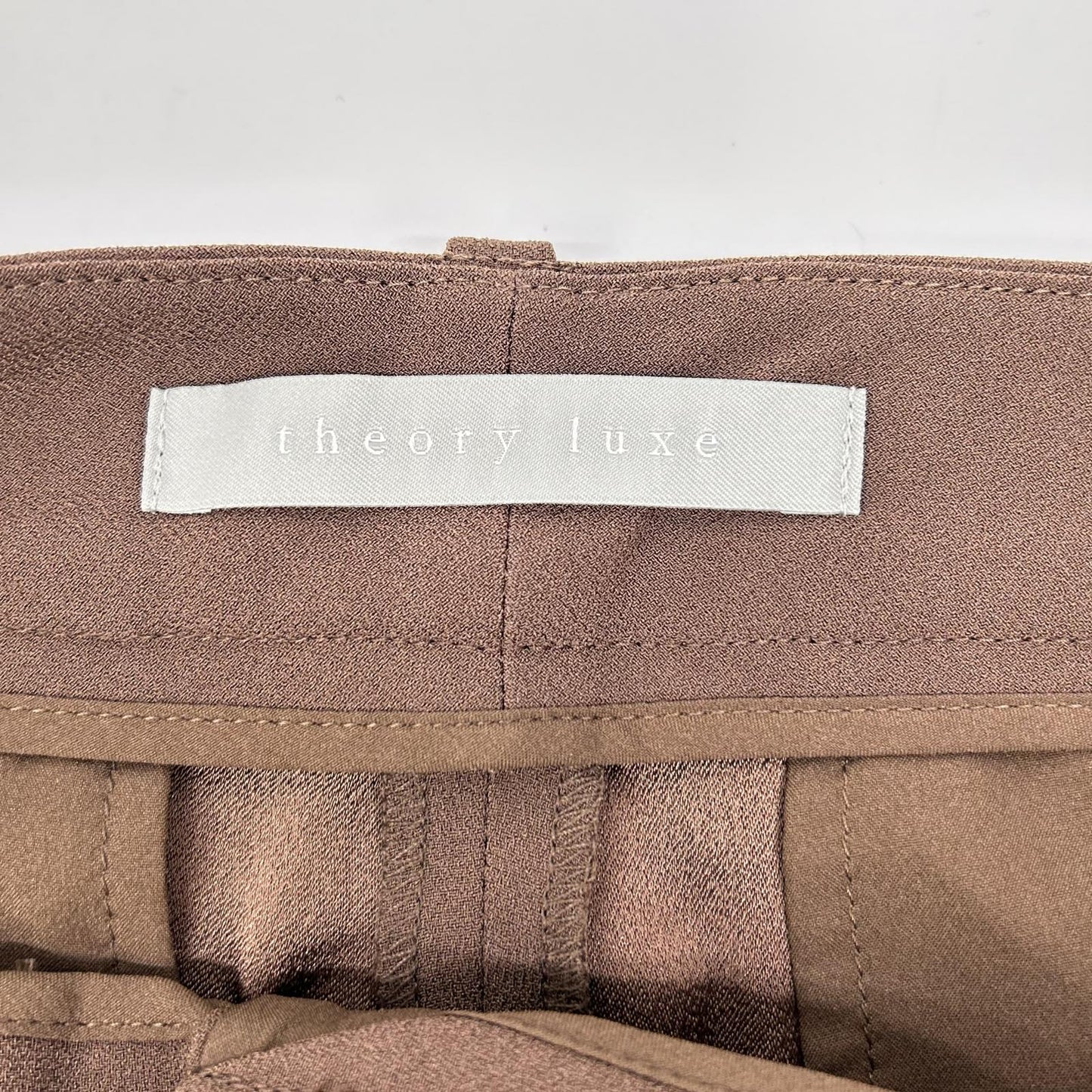 theory luxe セオリーリュクス 5306435 ブラウン Chester Etis Pant ボトムス