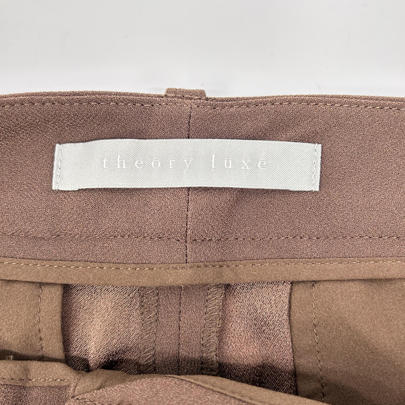 theory luxe セオリーリュクス 5306435 ブラウン Chester Etis Pant ボトムス