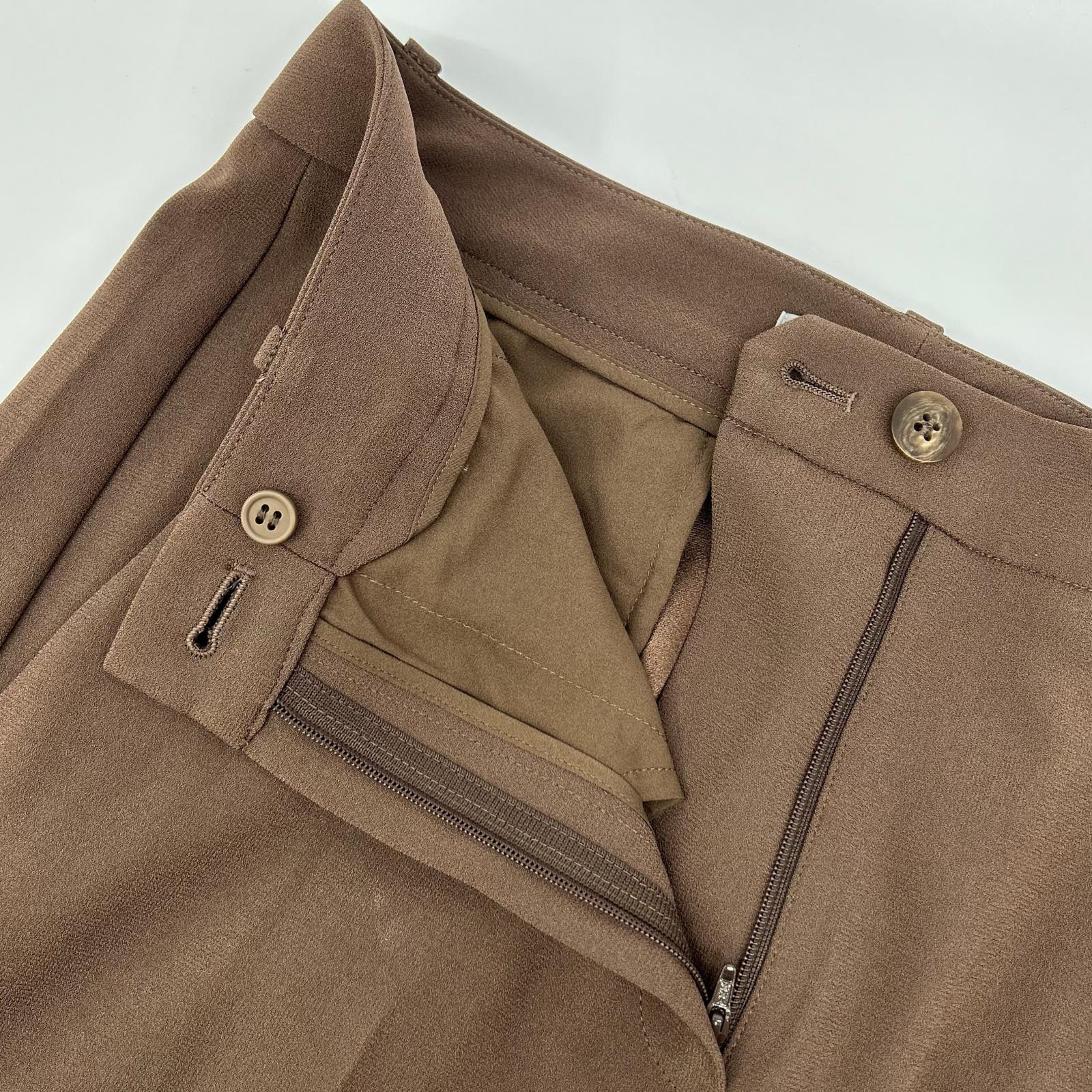 theory luxe Theory Luxe 5306435 brown Chester Etis Pant bottoms