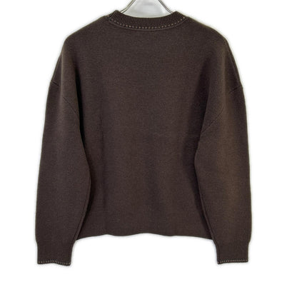 theory luxe Theory Luxe 5401721 25AW 棕色 Morbi Indy Sweater 上衣