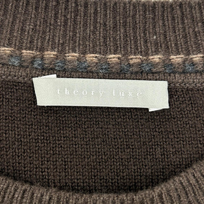 theory luxe Theory Luxe 5401721 25AW 棕色 Morbi Indy Sweater 上衣