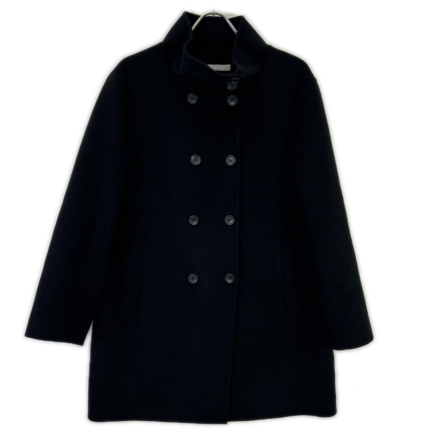 theory luxe セオリーリュクス 4309601 24AW ブラック MOXIE OLEVIA スタンドカラーコート ジャケット